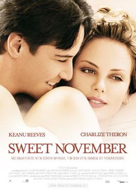 смотреть фильм Сладкий ноябрь / Sweet November онлайн бесплатно без регистрации
